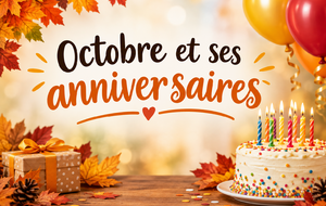 Anniversaire d'octobre